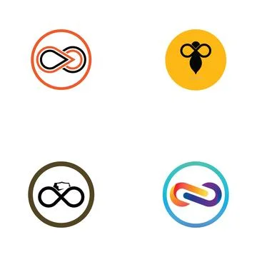 Infinity Design Vector Stock Illustration