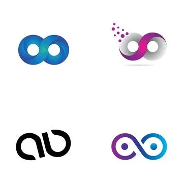 Infinity Design Vector 스톡 일러스트
