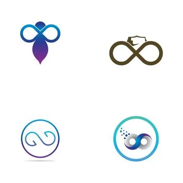 Infinity Design Vector Stock Illustration