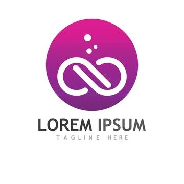 Infinity Design Vector Illustrazione stock