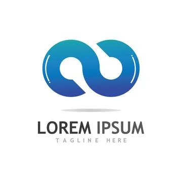 Infinity Design Vector Stockillustratie