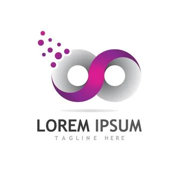 Infinity Design Vector Illustrazione stock