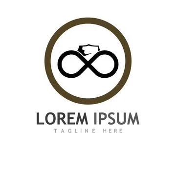 Infinity Design Vector Illustrazione stock