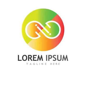 Infinity Design Vector Stock Illustration