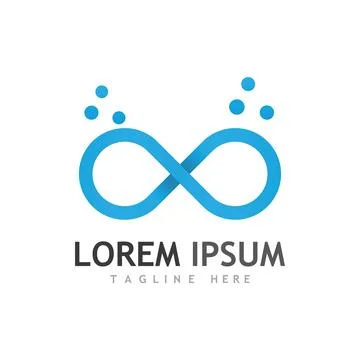 Infinity Design Vector 스톡 일러스트