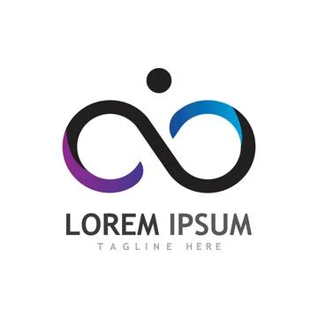 Infinity Design Vector Stock Illustration