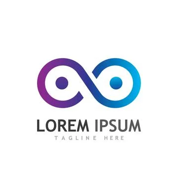 Infinity Design Vector Stock Illustration