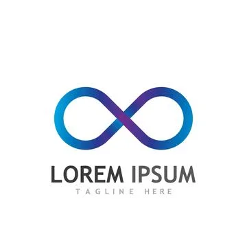 Infinity Design Vector Stock Illustration