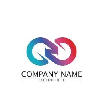 Infinity Design Vector Stock Illustration