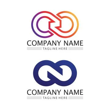 Infinity Design Vector Stock Illustration