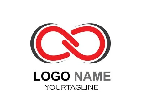 Infinity Design,Infinity logo Vector icon Stock Illustration