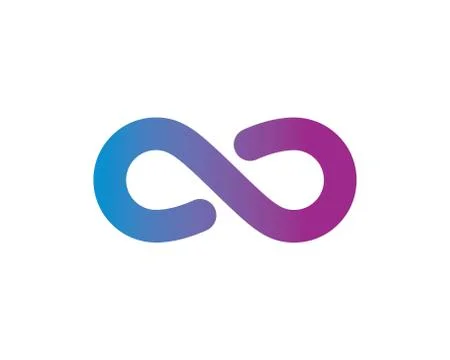 Infinity Design,Infinity logo Vector icon Stock Illustration