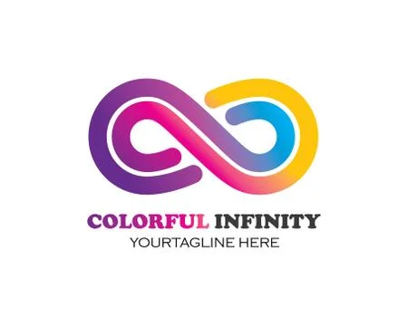 Infinity Design,Infinity logo Vector icon 스톡 일러스트