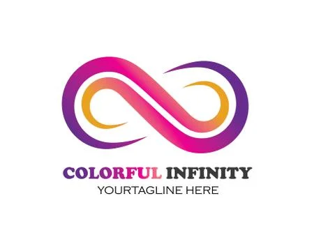 Infinity Design,Infinity logo Vector icon 스톡 일러스트