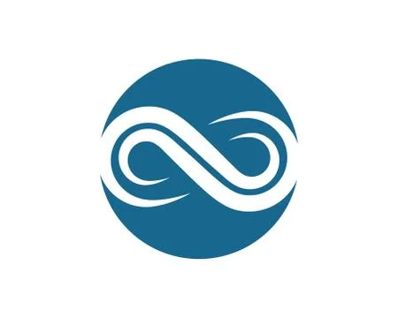 Infinity Design,Infinity logo Vector icon Stock Illustration