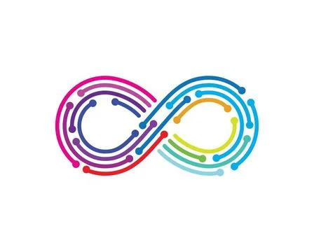 Infinity Design,Infinity logo Vector icon Infinity Design,Infinity logo Ve... Stock Photos