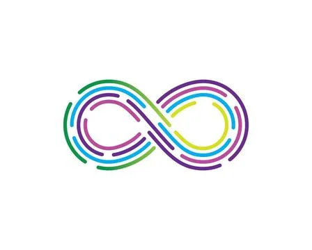 Infinity Design,Infinity logo Vector icon Infinity Design,Infinity logo Ve... Stock Photos