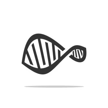 Infinity DNA Logo Template Illustration Design. Vector EPS 10. Stock Illustration
