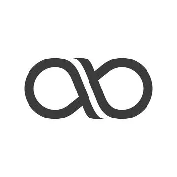 Infinity, endless, eternal line icon イラスト素材