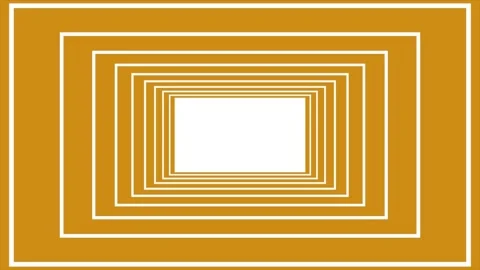 Infinity flight through white rectangle in tunnel. Seamless geometric pattern Stock Footage 167821284