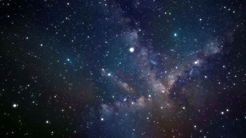 Infinity of galaxies and stars throughout the universe. Seamless looped Stock Footage 176804287