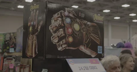 The Infinity Gauntlet Stock Footage 168113405