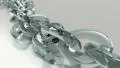 Infinity glassy chain LOOP HD Footage