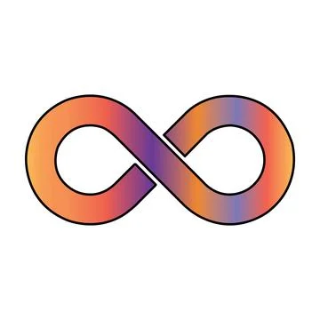 Infinity icon イラスト素材