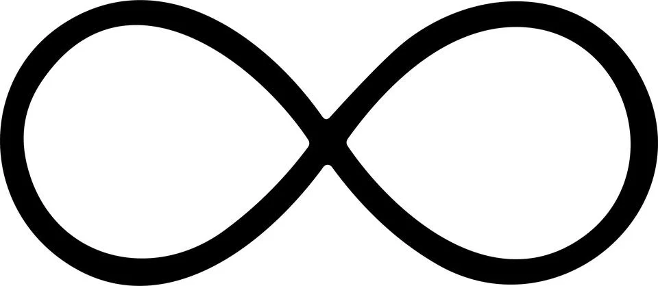 Infinity icon. Infinity, eternity, infinite, endless, loop symbols. Unlimit.. Illustrazione stock