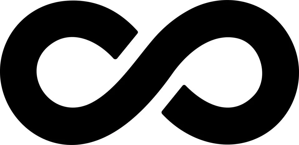 Infinity icon. Infinity, eternity, infinite, endless, loop symbols. Unlimit.. Stock Illustration