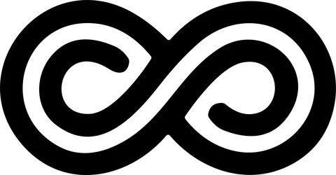 Infinity icon. Infinity, eternity, infinite, endless, loop symbols. Unlimit.. Stock Illustration