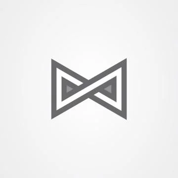 Infinity icon logo vector design Stock Illustration