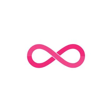 Infinity Icon Vector Stock Illustration