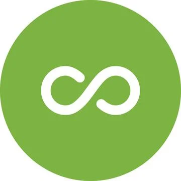 Infinity icon vector image. 스톡 일러스트