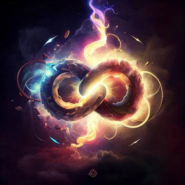 Infinity Stock Illustration