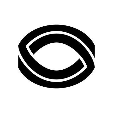 Infinity impossible geometric shape glyph icon vector illustration Stock Illustration