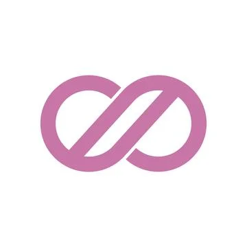Infinity, Infinite, Endless Symbol Icon Vector Logo Template Illustration D.. 스톡 일러스트
