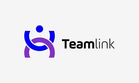 Infinity letter U logotype alphabet chain logo vector link connection techn.. Stock Illustration