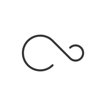 Infinity Line Logo Template Illustration Design. Vector EPS 10. Stock Illustration