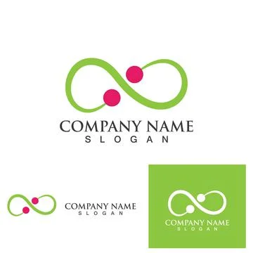 Infinity logo and symbol  Design Vector 스톡 일러스트