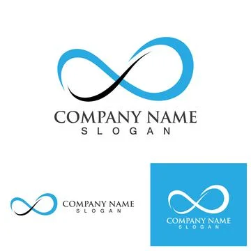 Infinity logo and symbol  Design Vector 스톡 일러스트