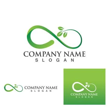 Infinity logo and symbol  Design Vector イラスト素材