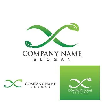 Infinity logo and symbol  Design Vector Stock Illustration