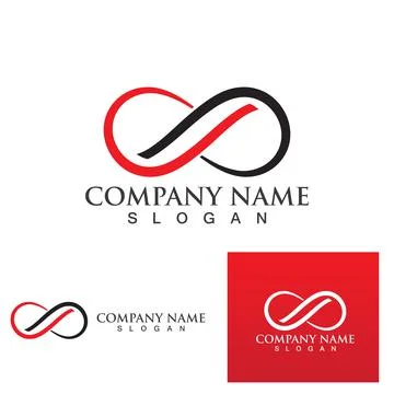 Infinity logo and symbol  Design Vector 스톡 일러스트
