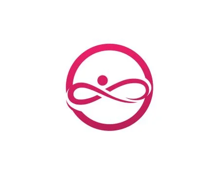 Infinity logo and symbol template icons app vector 스톡 일러스트