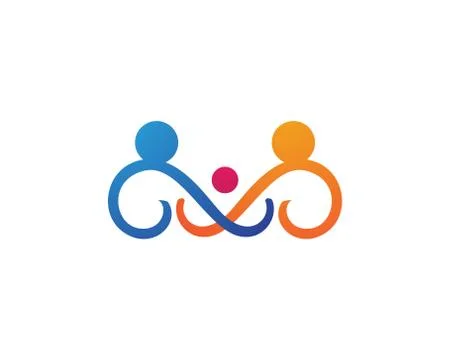 Infinity logo and symbol template icons app vector Stock Illustration