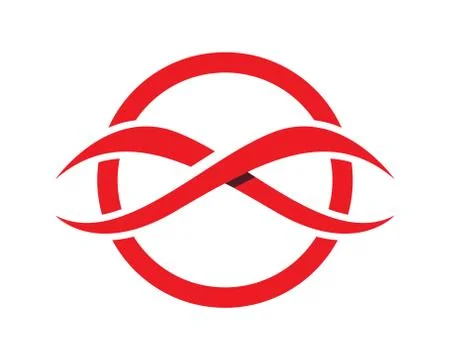 Infinity logo and symbol template icons app Stock Illustration