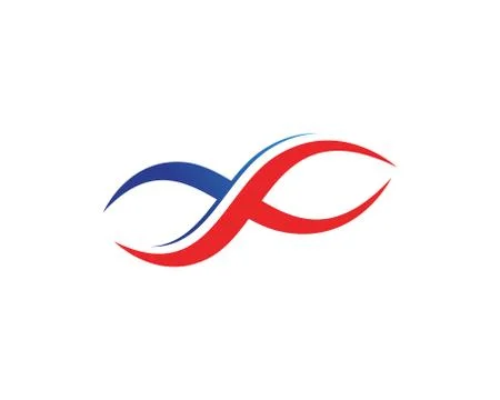 Infinity logo and symbol template icons app , Stockillustratie