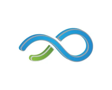 Infinity logo and symbol template icons vector Stock Illustration