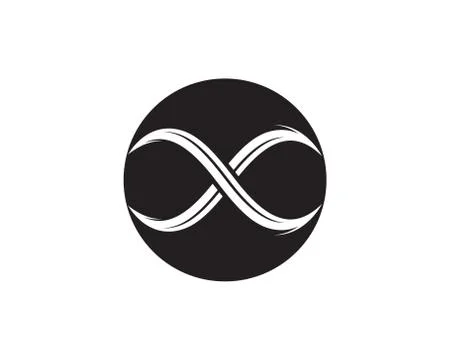 Infinity logo and symbol template icons vector Stock Illustration